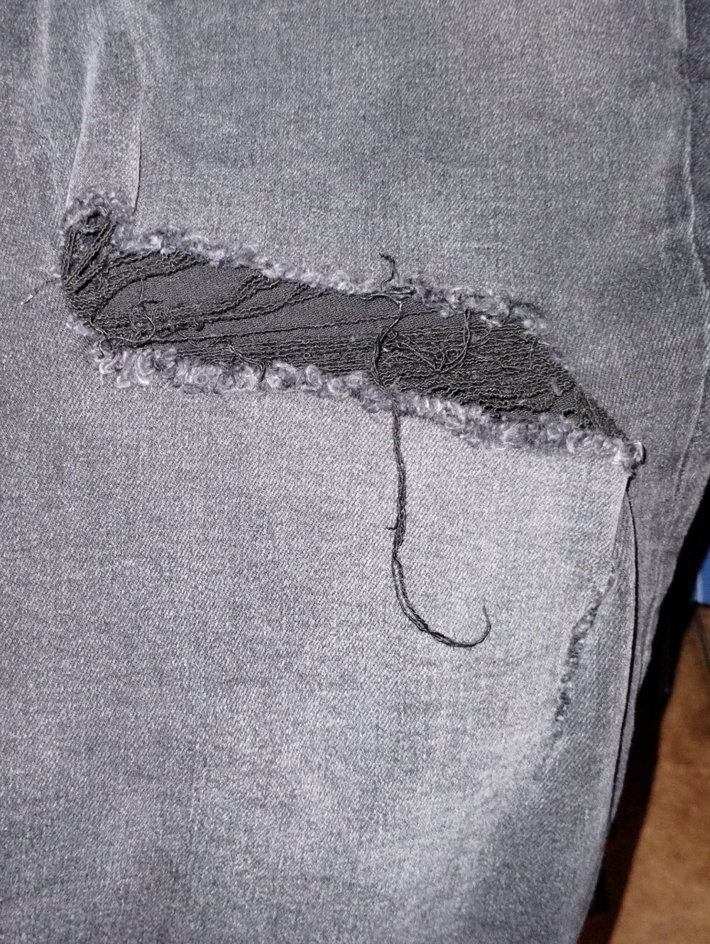 Torrid 26S Black Distressed Style Jeans - Picture 13 of 13